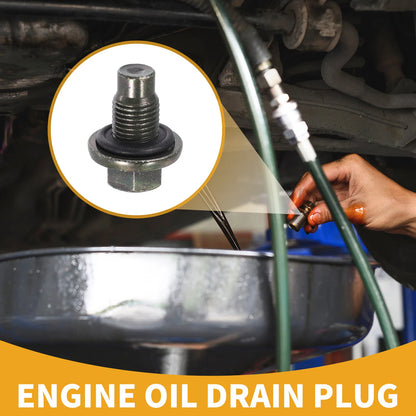 Oil Drain Plug Pan Thread Repair for Ford F150 Bronze Tone 1 Pc