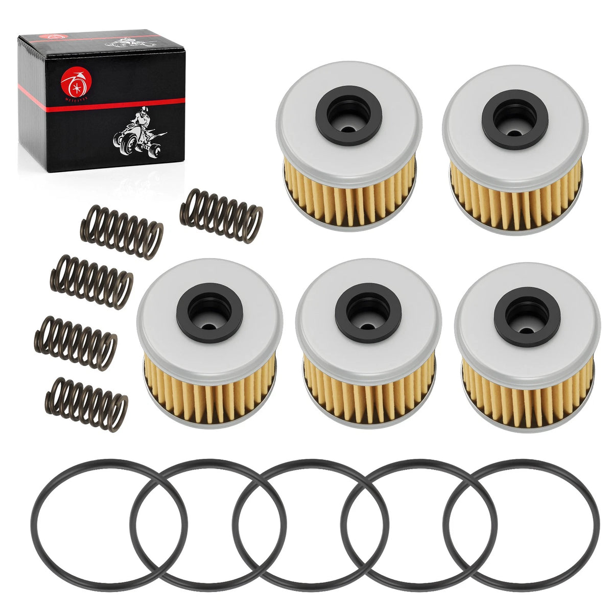 5x Oil Filter O-Ring Spring for Honda CRF150R CRF150RB (2007–2024)