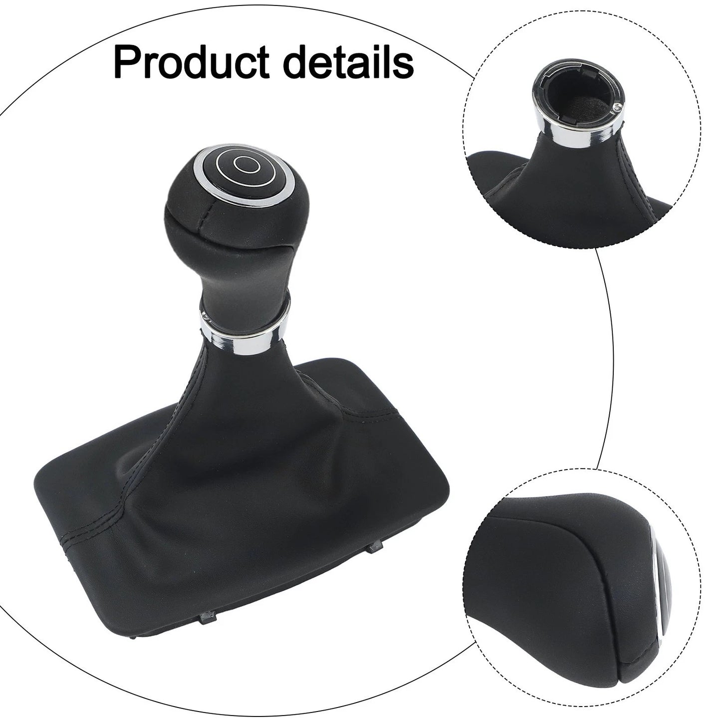 Gear Shift Knob and Dust Cover for Mercedes C Class W204 (2007–2013)