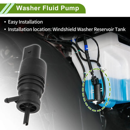 Windshield Washer Pump w/Grommet for BMW 228i (2014-2016)