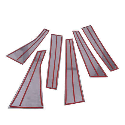 Chrome Door Window Pillar Trim Covers for Jeep Cherokee (2014-2018)