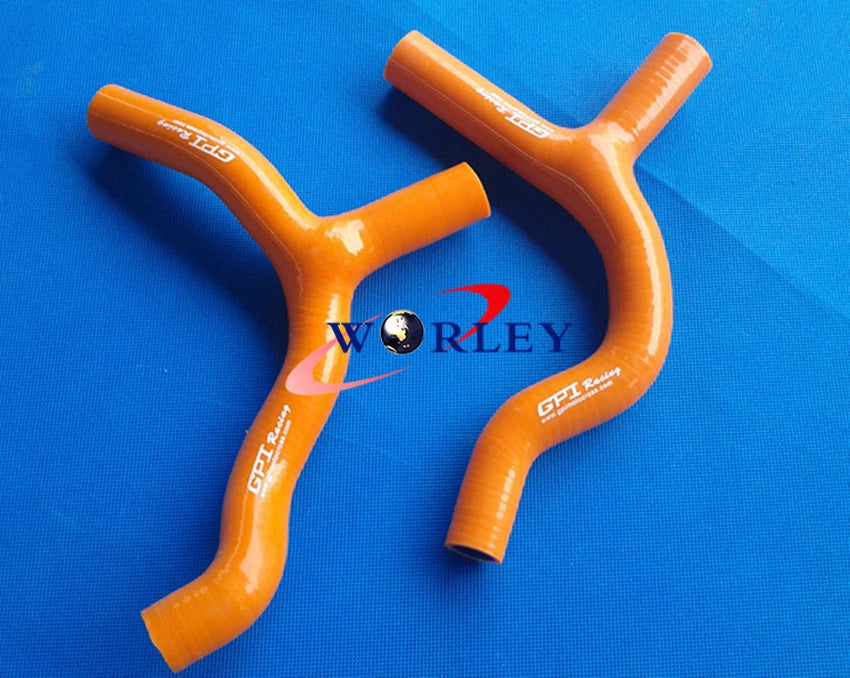 Blue Silicone Radiator Hose for KTM 85 SX (2013-2017) & Husqvarna TC85 (2014-2017)