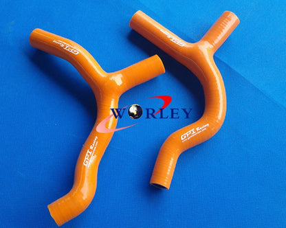 Blue Silicone Radiator Hose for KTM 85 SX (2013-2017) & Husqvarna TC85 (2014-2017)