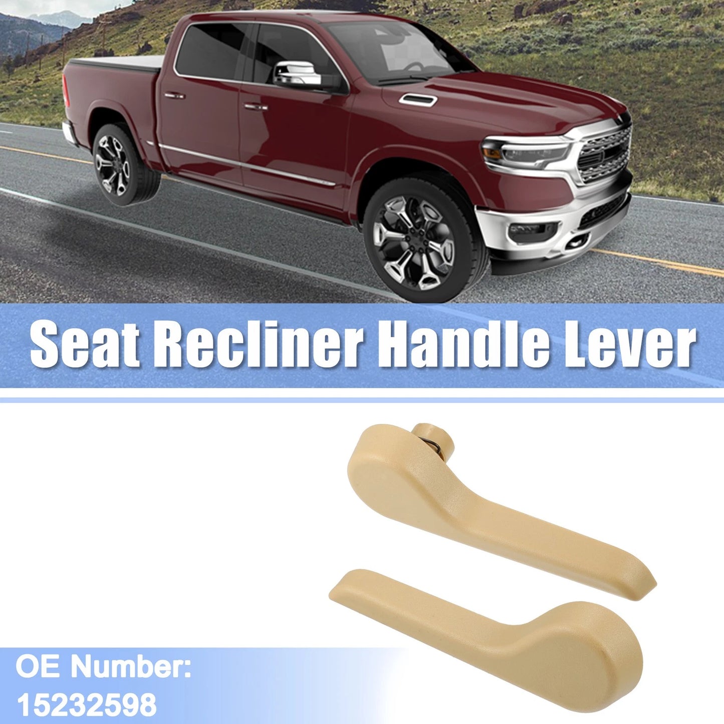 Pair Front Left Right Car Seat Recliner Handle for Chevrolet Avalanche