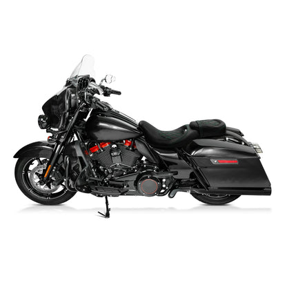 Rider Driver Passenger Seats for Harley Touring CVO Street Glide (2009-2023)