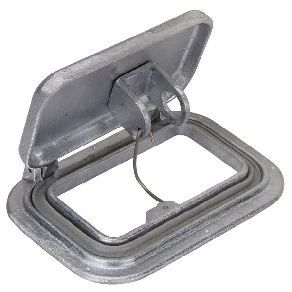 Boat Transom Scupper Drain Alloy Small 168mm x 112mm for Various Models