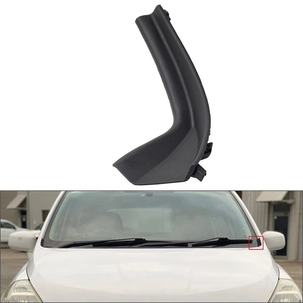 Front Left Cowl Extension Cover Water Deflector for Nissan Versa (2007-2012)