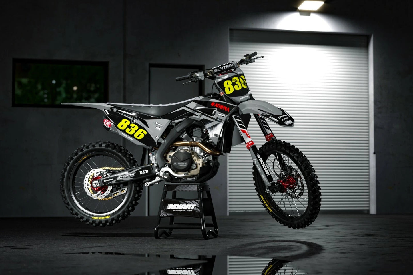 Full Custom Graphic Kit for Honda CRF 250 (2008-2009) - MONO Style Decals