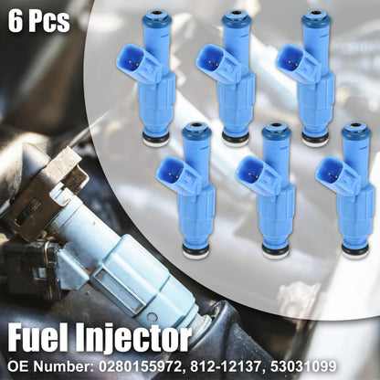 6 x Fuel Injectors for Dodge Ram 1500 3.7L (2002-2003)