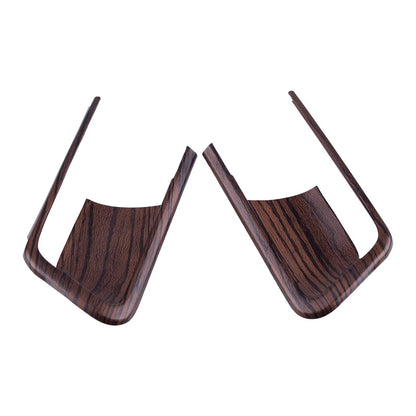 4 x Peach Wood Grain Door Handle Bowl Cover Trim for Toyota Land Cruiser (10-18)