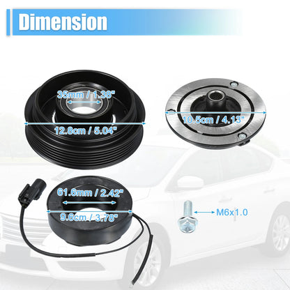AC Compressor Clutch Set for Kia Forte (2010-2013)