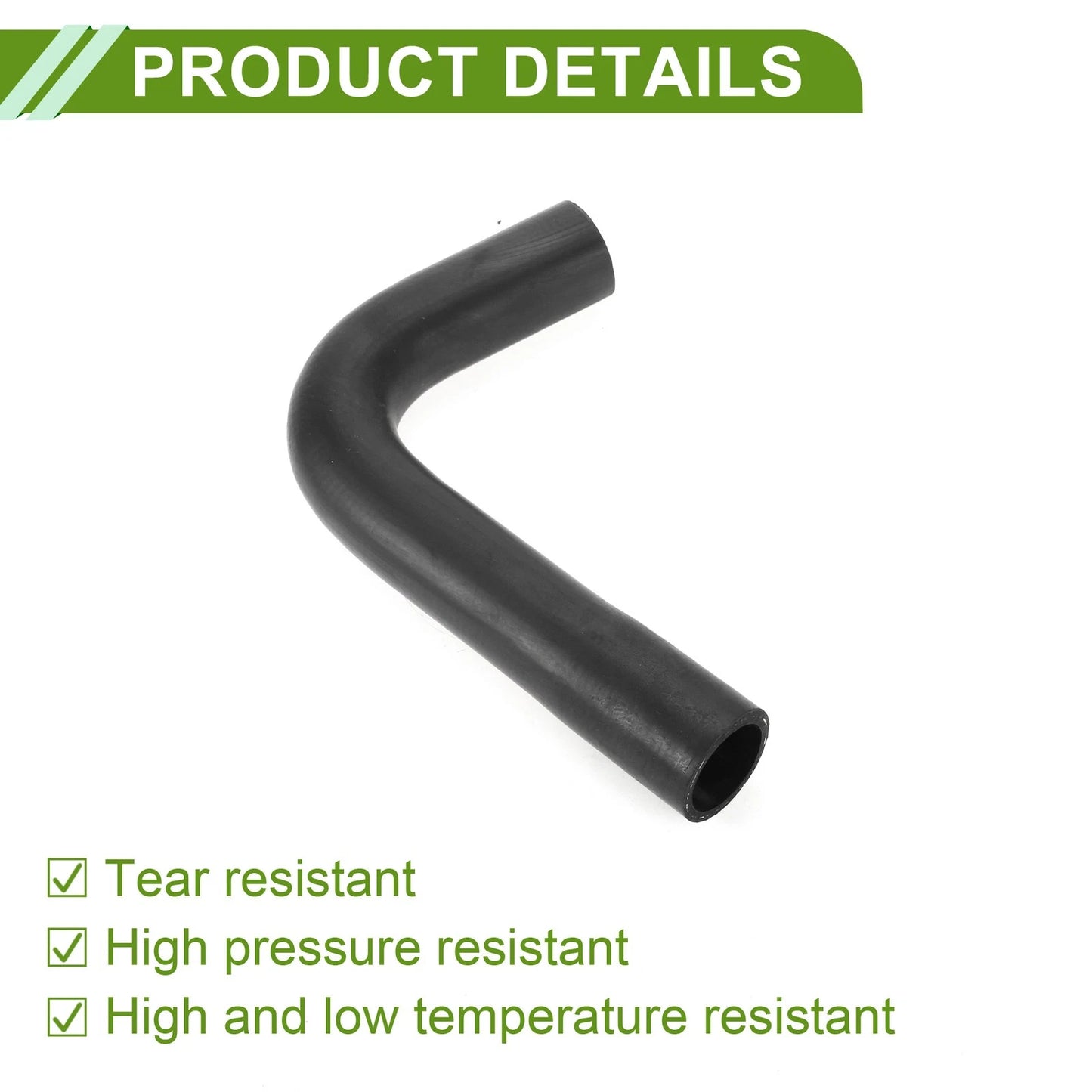Radiator Coolant Hose for Toyota Corolla iM 2017-2018 Rubber Black