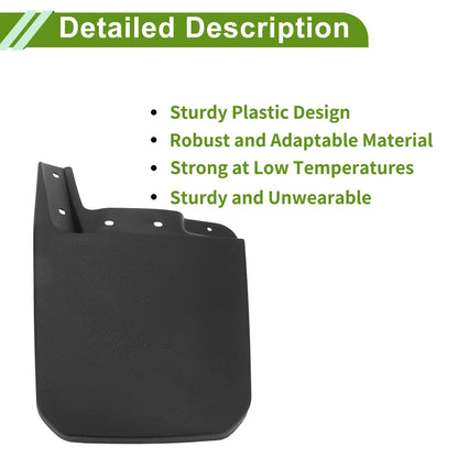 Mud Flaps Splash Guards 1 Set for Jeep Gladiator (2023-2024)