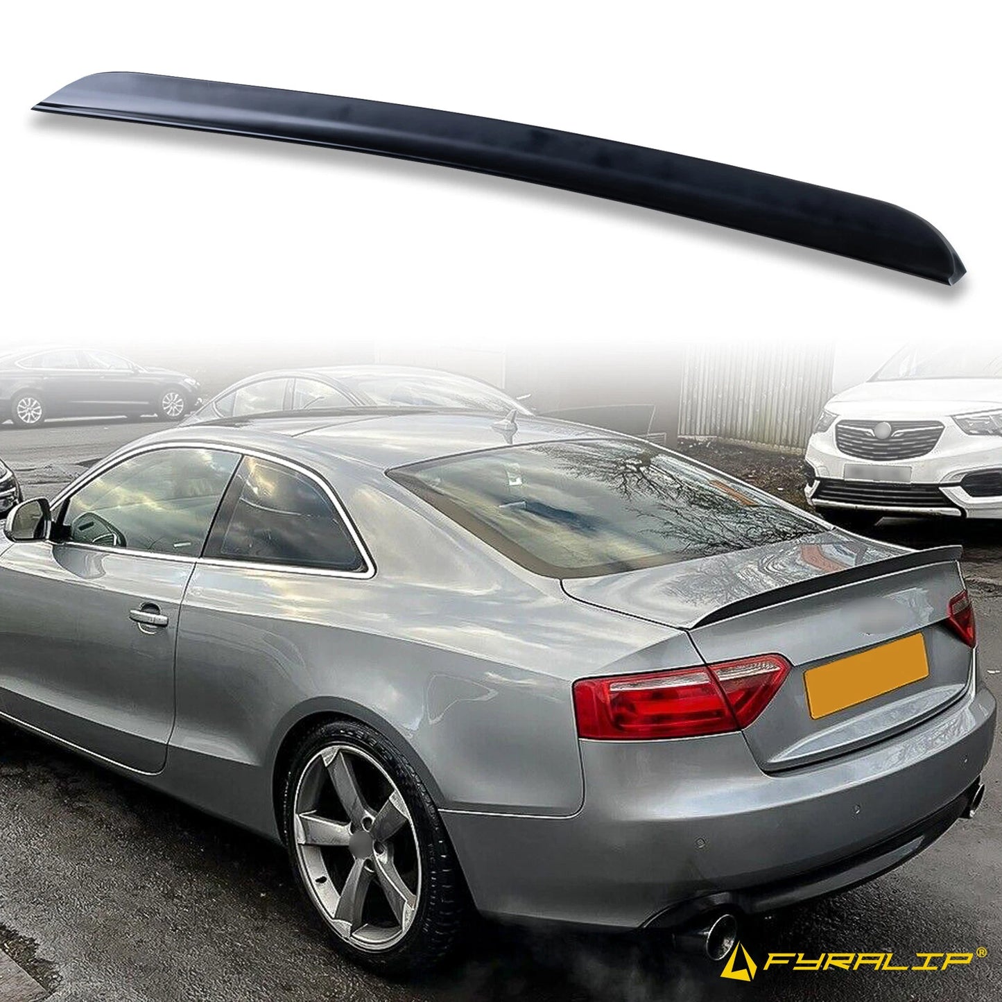 Boot Lip Spoiler for Audi A5 B8 Coupe (2007-2011)