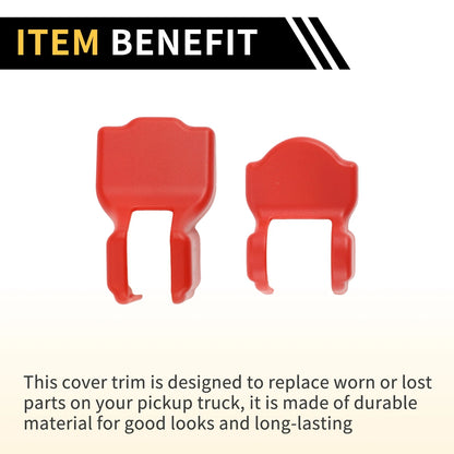 Door Limiting Cover Trim for Jeep Wrangler JL JLU (2018-2024) - Red