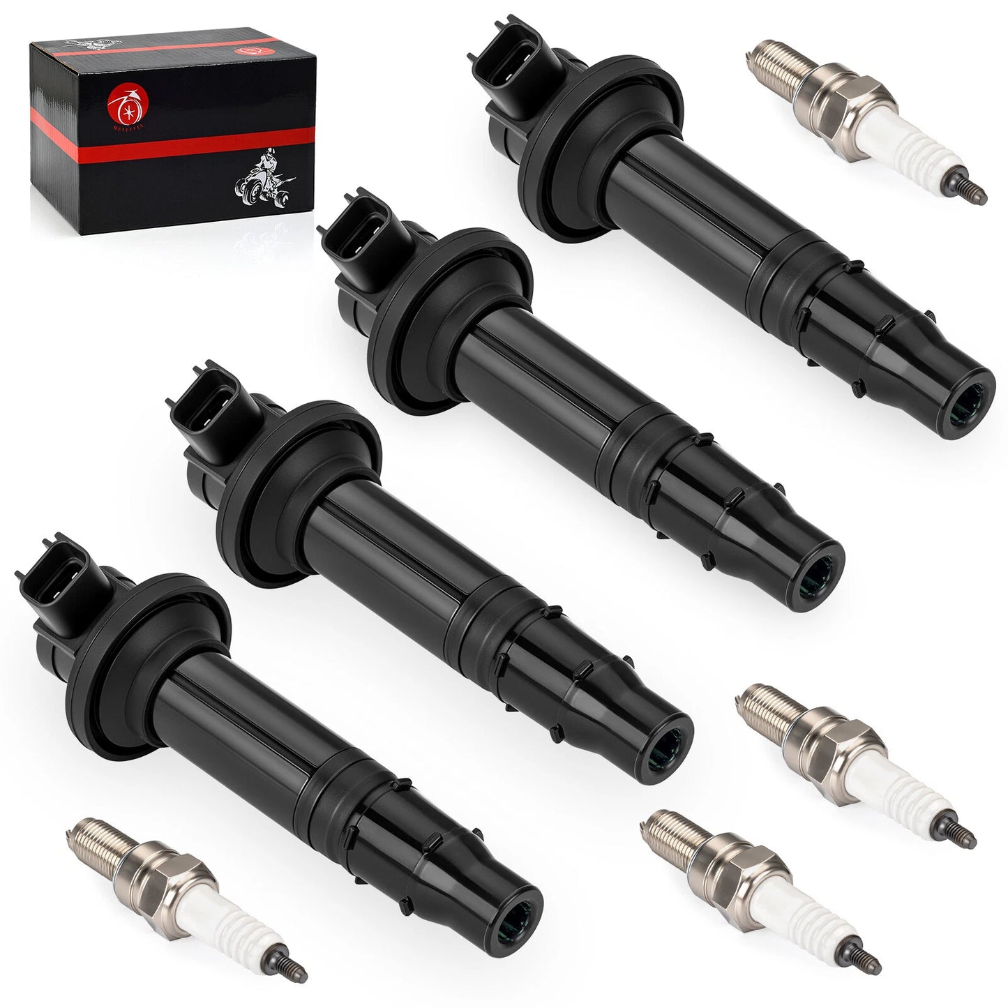 Ignition Coils & Spark Plug for Yamaha YZF-R6 (1999-2002)