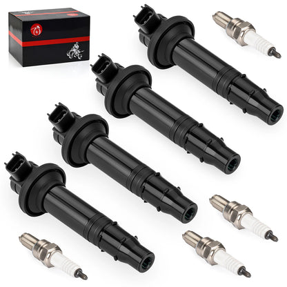 Ignition Coils & Spark Plug for Yamaha YZF-R6 (1999-2002)