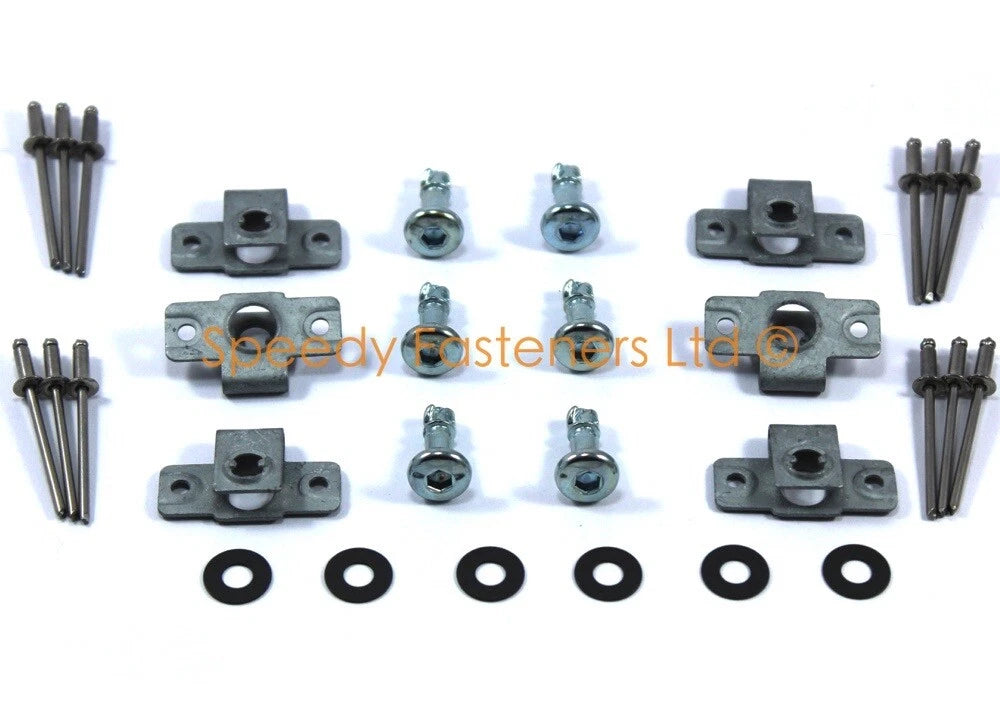 Verkleidung & Frontscheibe Schrauben + dzus for Honda VFR400 NC21 & NC24