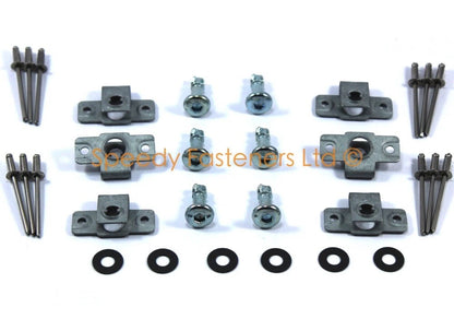 Verkleidung & Frontscheibe Schrauben + dzus for Honda VFR400 NC21 & NC24