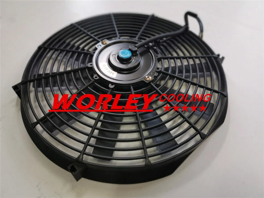 14" Electric Thermo Curved Blade Fan & Mounting for QLD