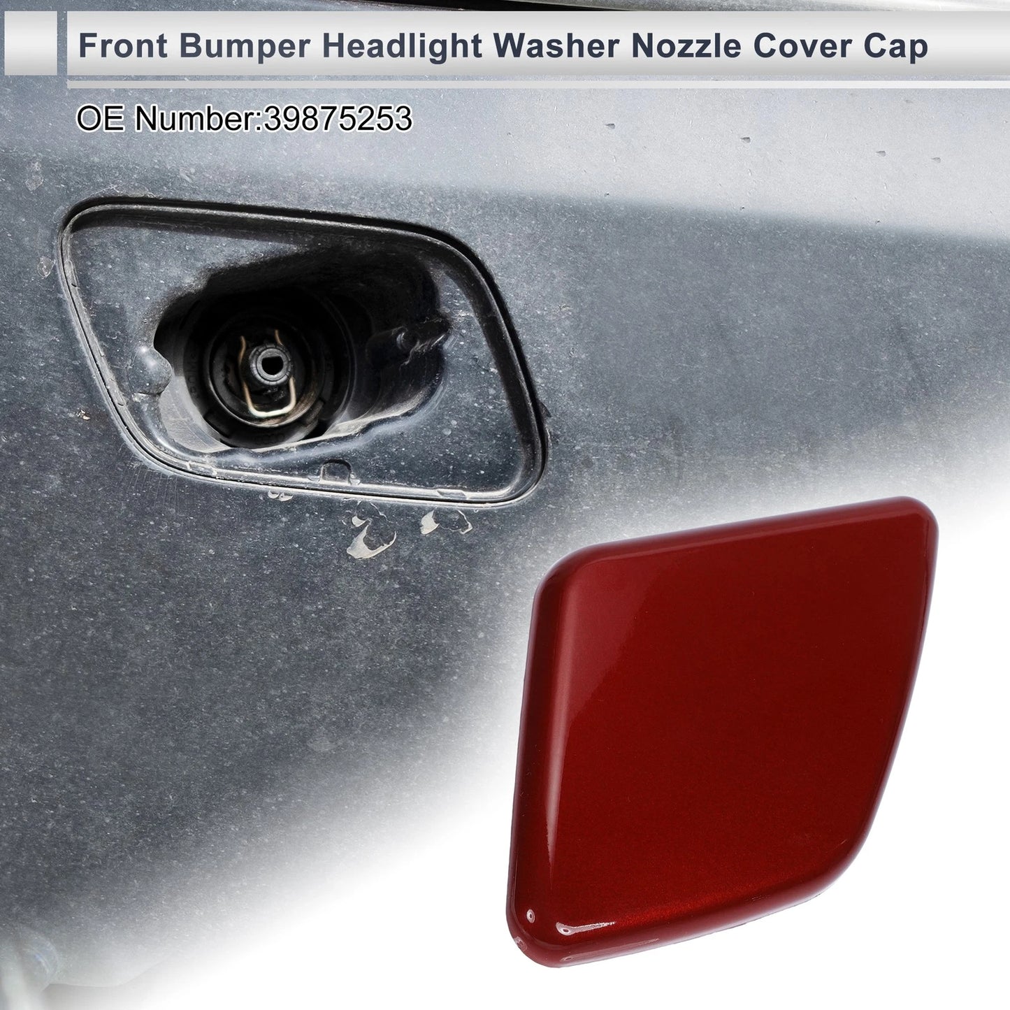 Front Left Bumper Headlight Washer Nozzle Cover for Volvo XC90 (2003-2014)