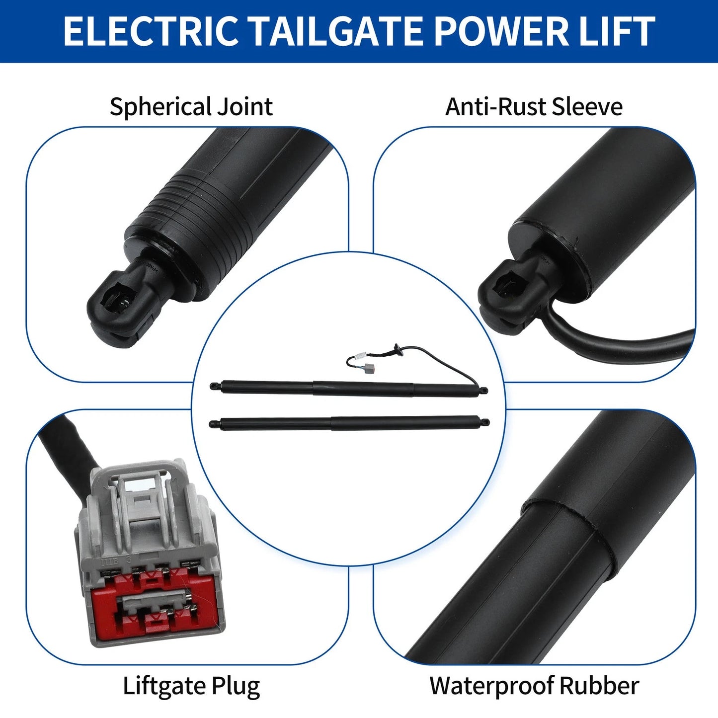 Rear Tailgate Power Lift Support for Tesla Model S (2012-2019)