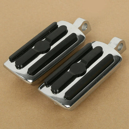 1 1/4" 32mm Long Angled Highway Bar Footpegs Mount for Harley