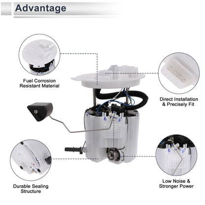 Fuel Pump Assembly for Chevrolet Camaro V6 3.6L (2010-2015)