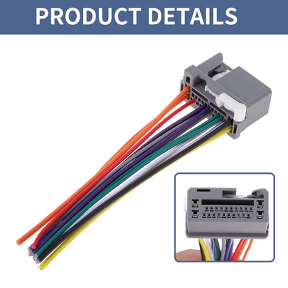 Car Stereo CD Player Wiring Harness for Honda Accord (2008-2017) 1 Pc