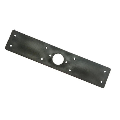 Boat Fishing Rod Mount Board Black ABS 111" for Surfaceboard Use