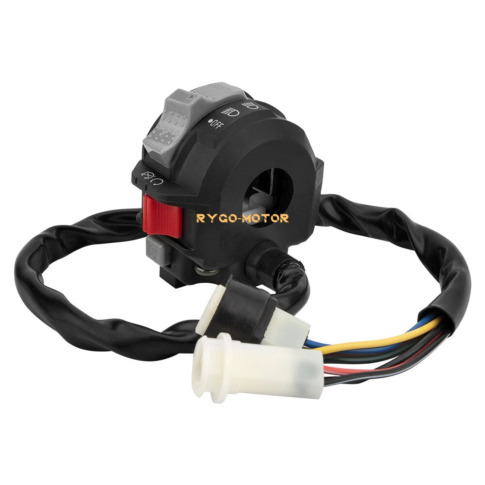Left Handlebar Start Switch Headlight for Yamaha Big Bear 350 YFM350F (1987–1992)