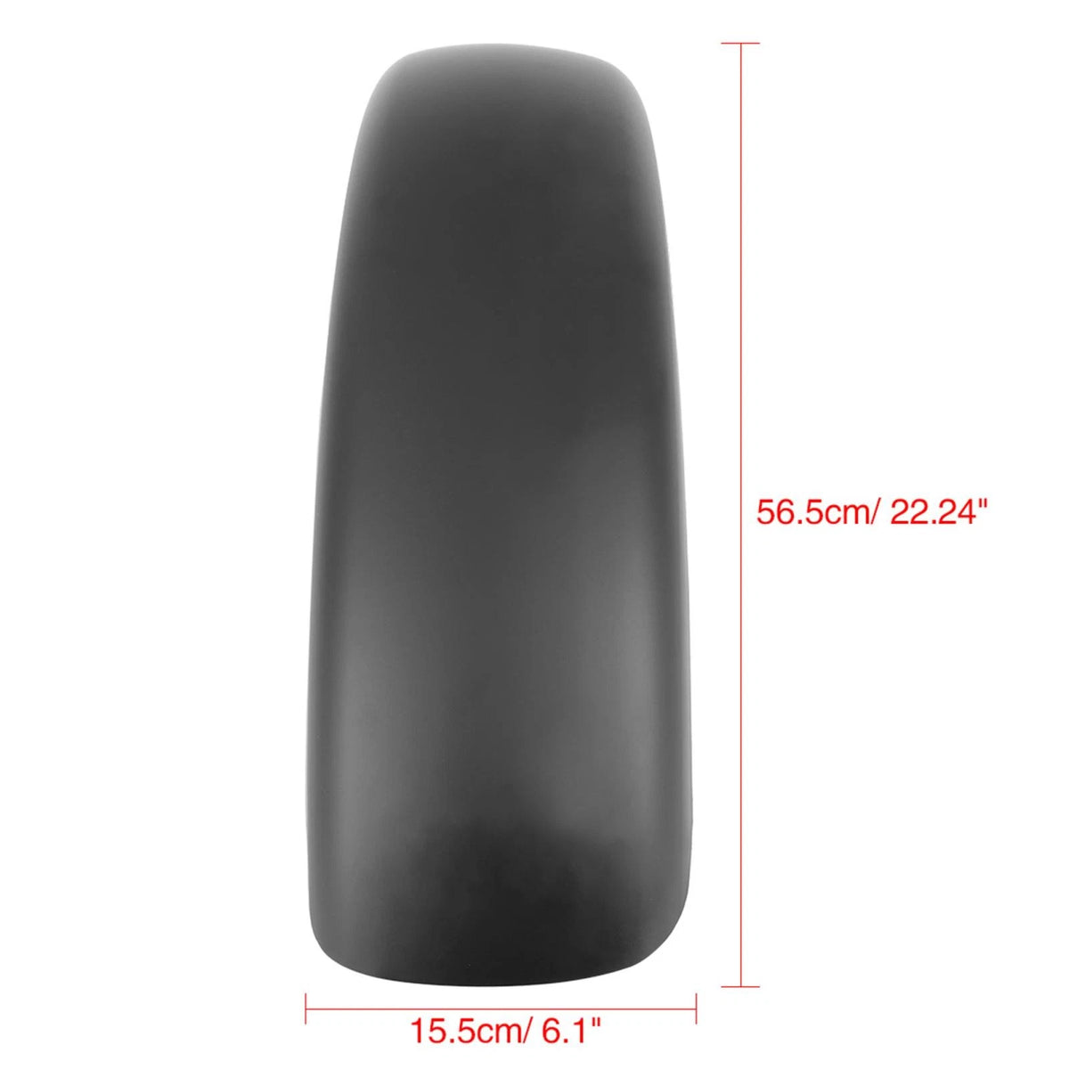 6.1 Inches Custom Black Metal Motorcycle Guard Long Rear Fender for Harley 883