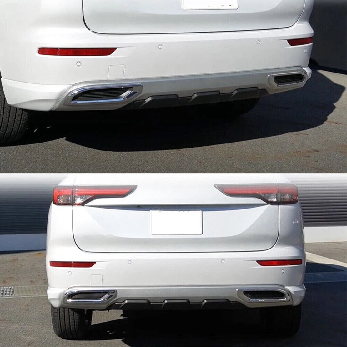 Rear Bumper Lower Cover Trim for Mitsubishi Outlander (2022)