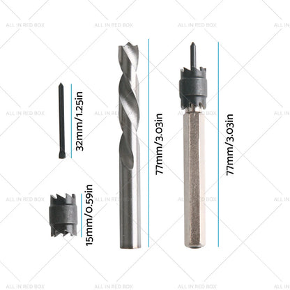 3/8" Spot Weld Double Sided Cutter Remover HSS Drill Bit for Car