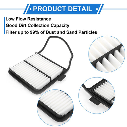 Engine Air Filter for Toyota Prius 1.5L L4 (2004-2009) 1 Pcs