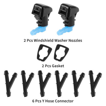 Windshield Washer Nozzle & Hose for Ford (2013-2019)