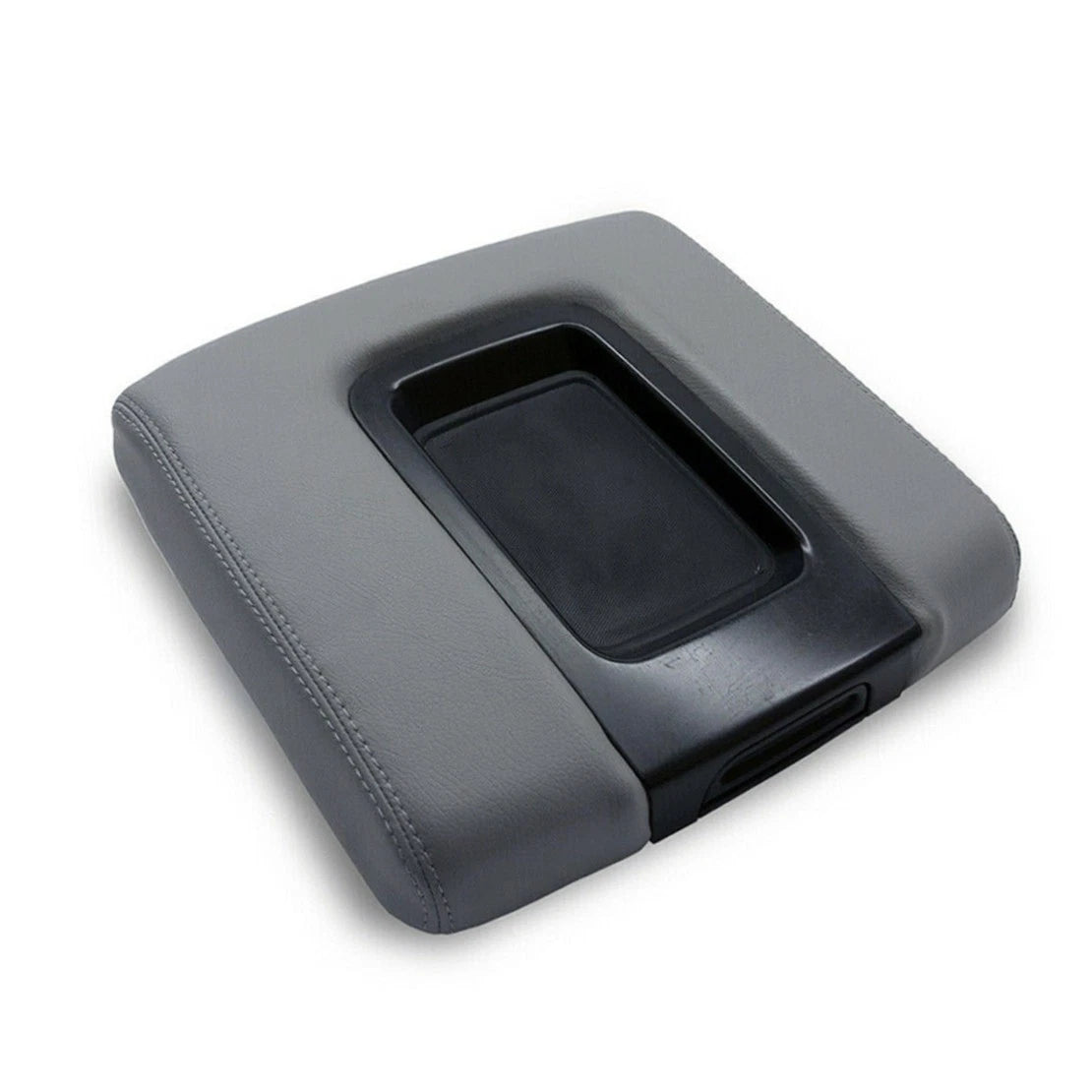 Grey Center Console Armrest Lid Cover for Chevy Silverado GMC Sierra (2007-2014)