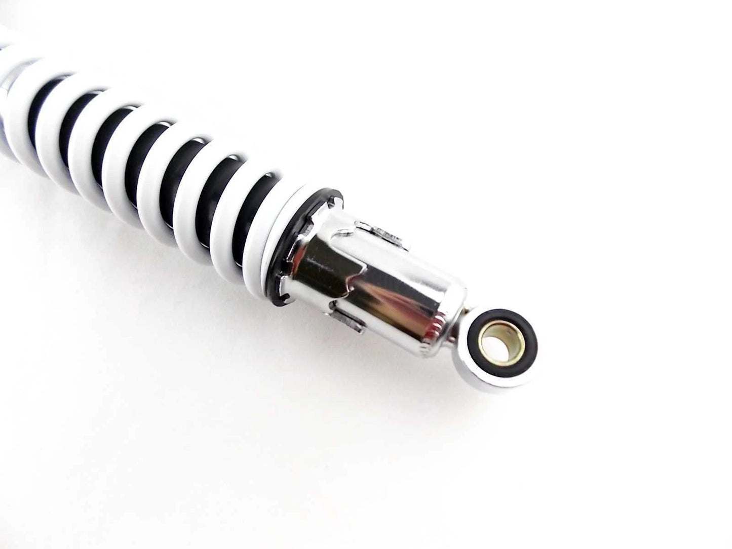 400mm White/Chrome Rear Shock Absorbers for Honda XL250