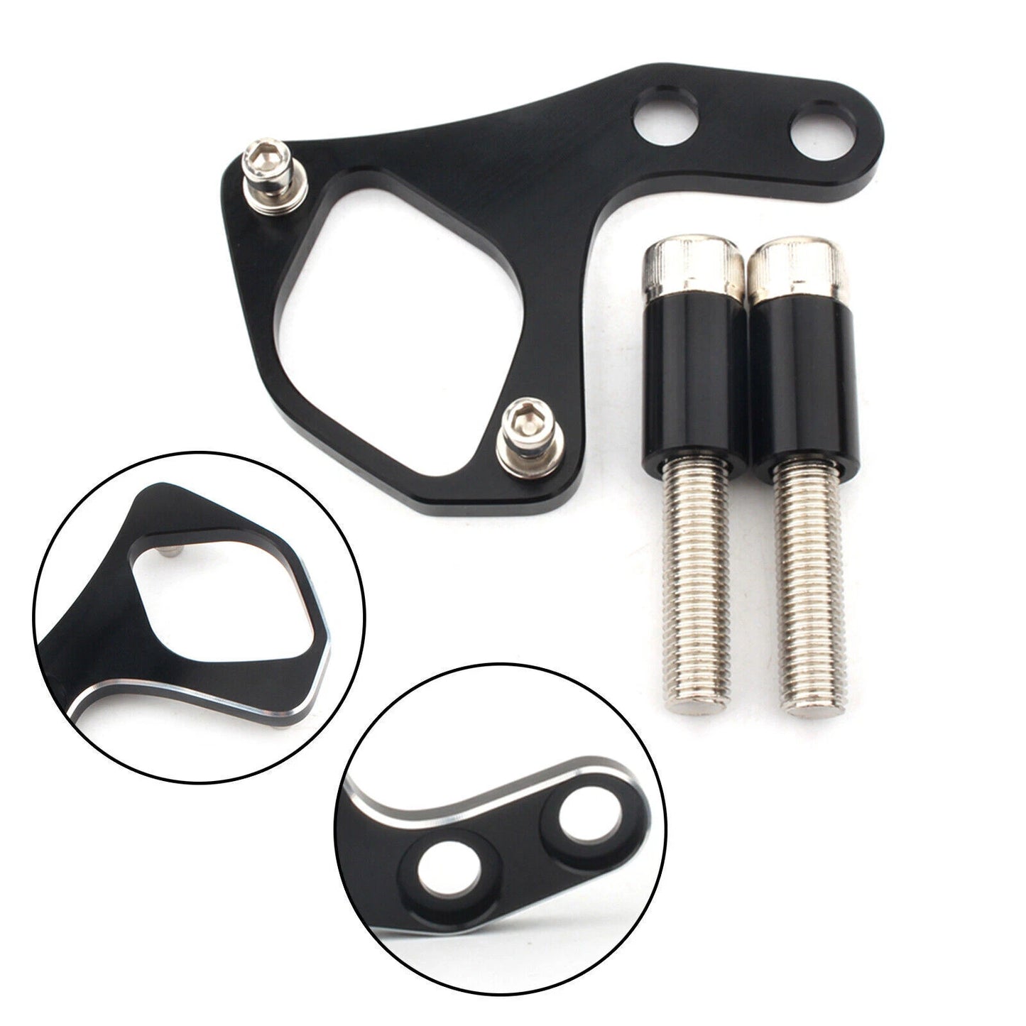 Ignition Key Conversion Bracket Black for Bonneville Scrambler T100 (2001-2015)
