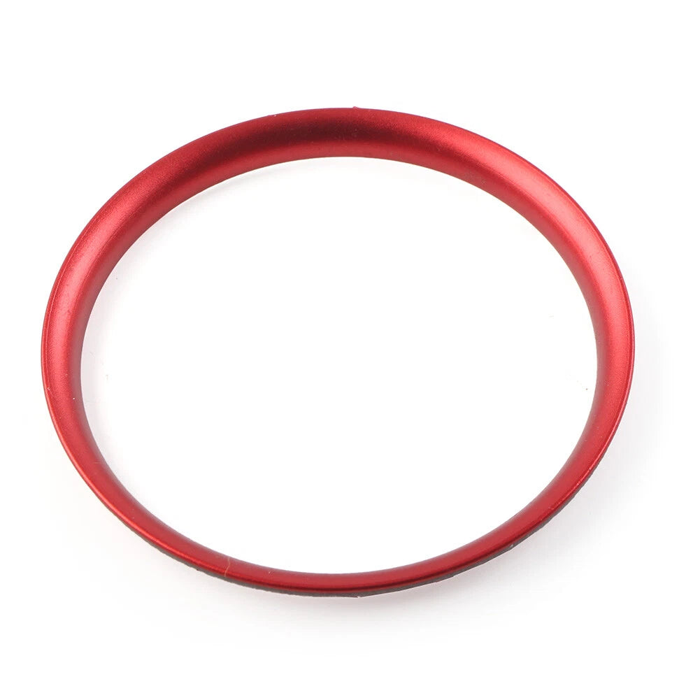 VW Passat B8 Interior Central Console Clock Frame Ring Trim Red (2016-2019)