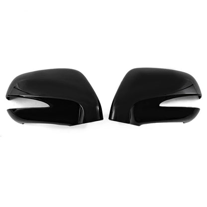 Left & Right Side Mirror Cover Caps Black for Lexus RX350 RX450h (2010-2015)