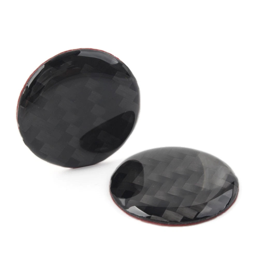 2 x Central Control Radio Switch Knob Covers for Jeep Wrangler JK (2011-2017)