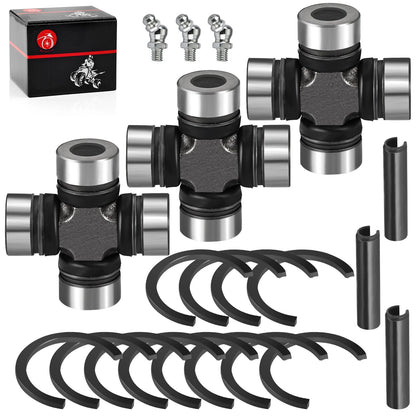 3xFront U-Joint Prop Shaft for Polaris Ranger Crew 570 800 900 1000 (2009–2014)