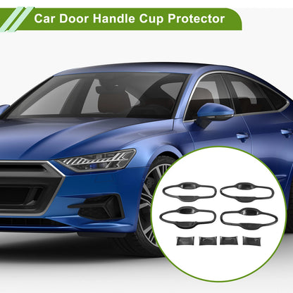 8 x Carbon Fiber Door Handle Cup Protectors for Toyota Camry (2018-2024)