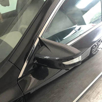 Ox Horn Rearview Mirror Covers for Nissan Maxima (2016-2019)
