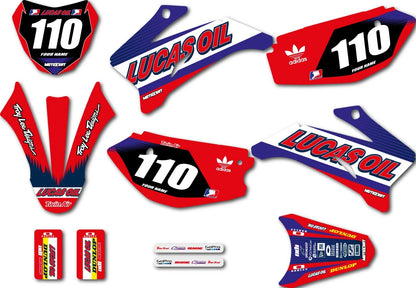 Custom Graphics Full Kit for Yamaha TTR 110  - ACTIVE STYLE Decals