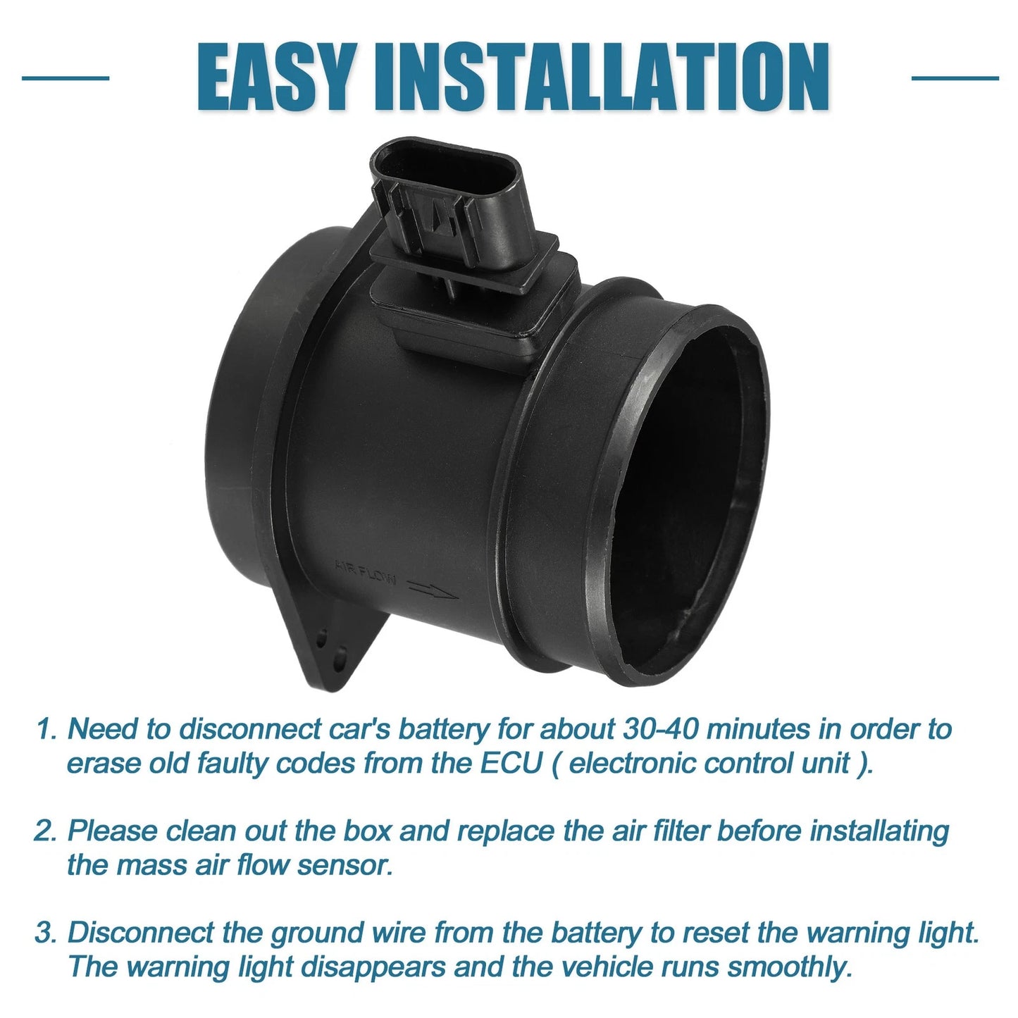1 x MAF Sensor for Chevy Traverse LS LT LTZ 3.6L (2009-2009)