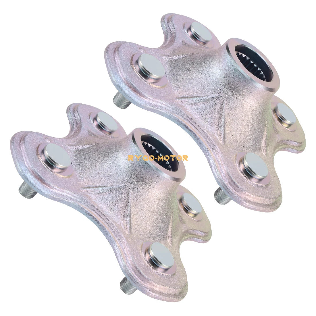 Rear Wheel Hubs 2 x for Yamaha Big Bear 350 YFM350FW Wolverine 350 YFM350FX 4x4