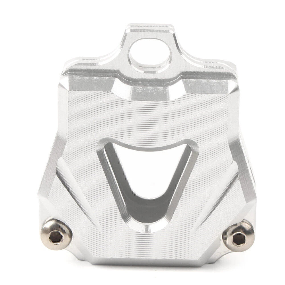 Silver Motorcycle Key Shell Case Cover for Yamaha MT09 MT07 MT10 FZ07 FZ09 FJ-09 (2014-2023)