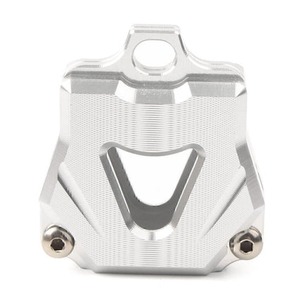 Silver Motorcycle Key Shell Case Cover for Yamaha MT09 MT07 MT10 FZ07 FZ09 FJ-09 (2014-2023)